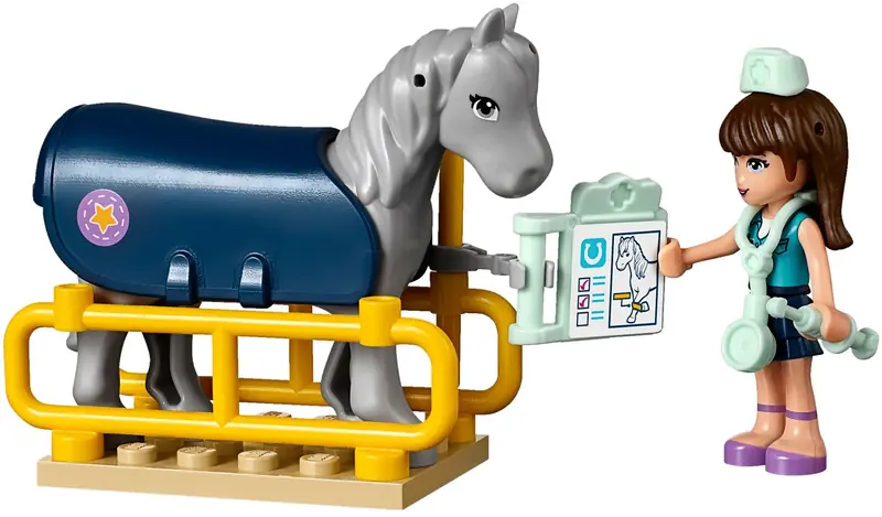 LEGO 41125 Przyczepa lecznicza dla koni zdjęcie 9