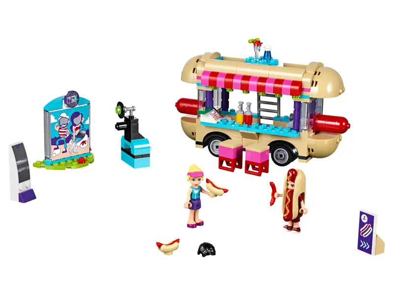 LEGO 41129 Furgonetka z hot-dogami w parku rozrywki