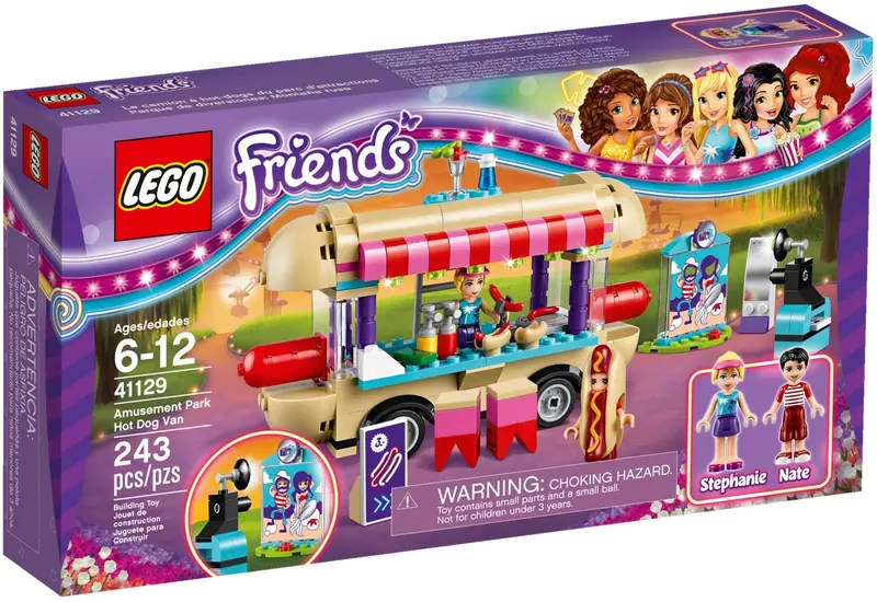 LEGO 41129 Furgonetka z hot-dogami w parku rozrywki zdjęcie 2