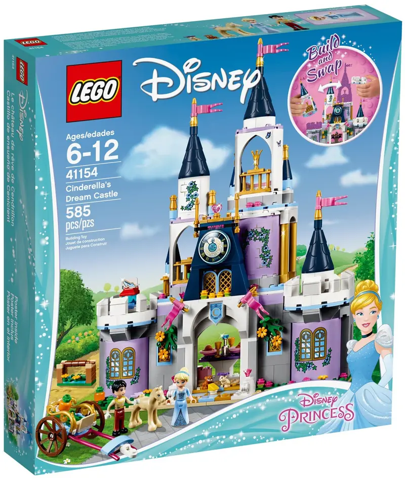 LEGO 41154 Wymarzony zamek Kopciuszka zdjęcie 2