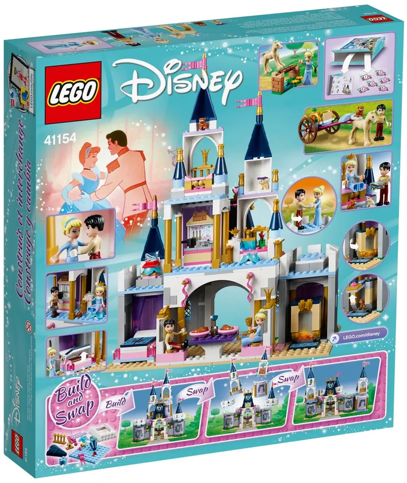 LEGO 41154 Wymarzony zamek Kopciuszka zdjęcie 4