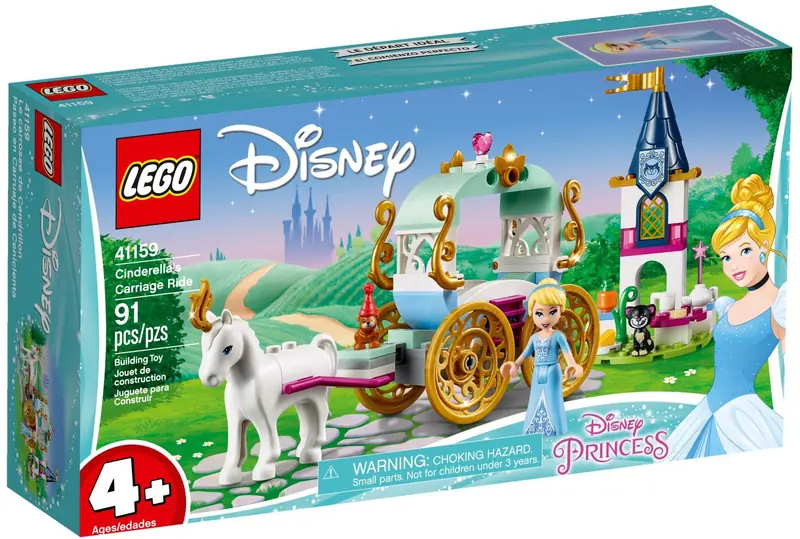 LEGO 41159 Przejażdżka karetą Kopciuszka zdjęcie 2