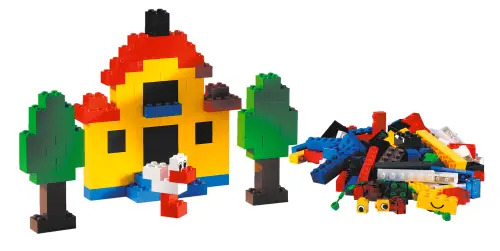 LEGO 4119 Regular & Transparent Bricks
