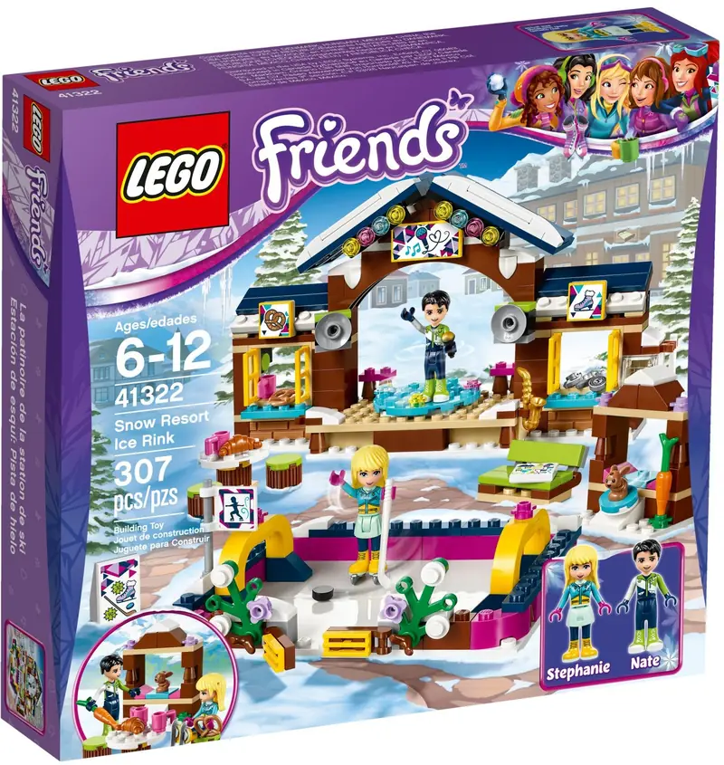 LEGO 41322 Lodowisko w zimowym kurorcie zdjęcie 2