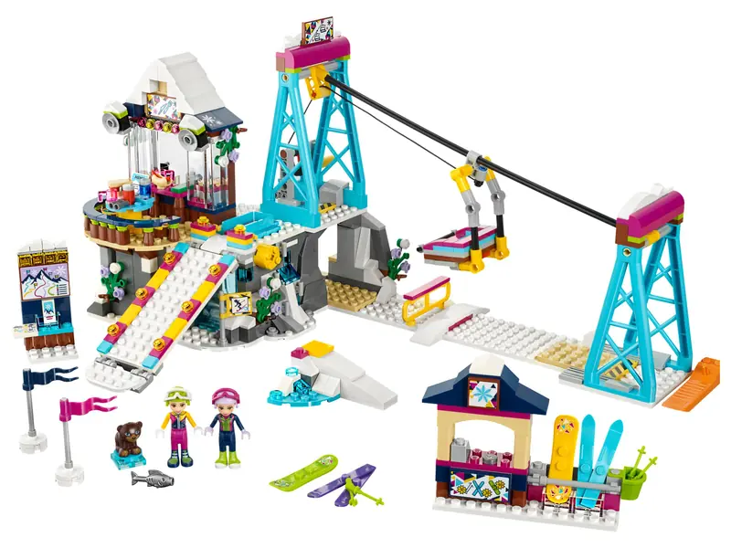 LEGO 41324 Wyciąg narciarski w zimowym kurorcie