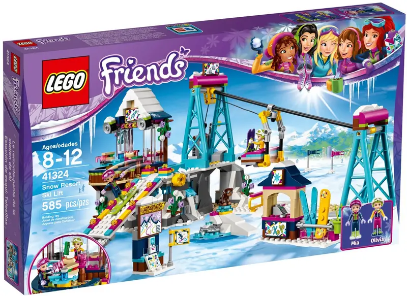 LEGO 41324 Wyciąg narciarski w zimowym kurorcie zdjęcie 2