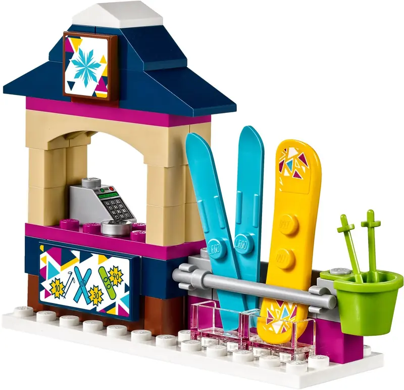 LEGO 41324 Wyciąg narciarski w zimowym kurorcie zdjęcie 3