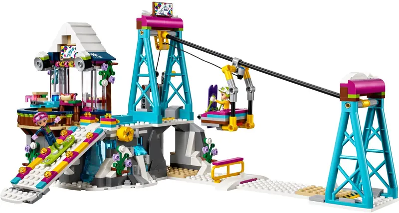 LEGO 41324 Wyciąg narciarski w zimowym kurorcie zdjęcie 4