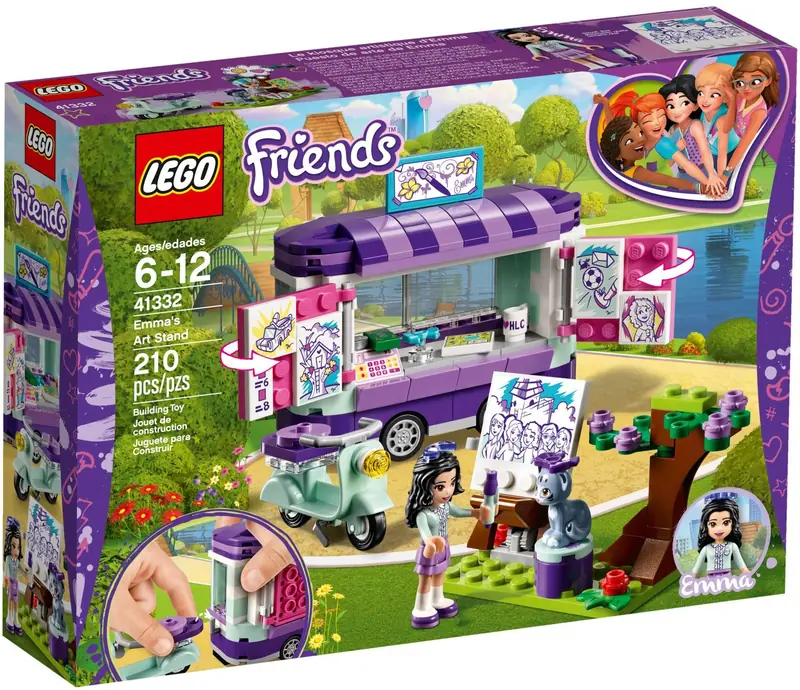 LEGO 41332 Stoisko z rysunkami Emmy zdjęcie 2