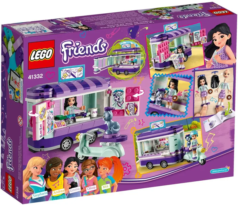 LEGO 41332 Stoisko z rysunkami Emmy zdjęcie 3