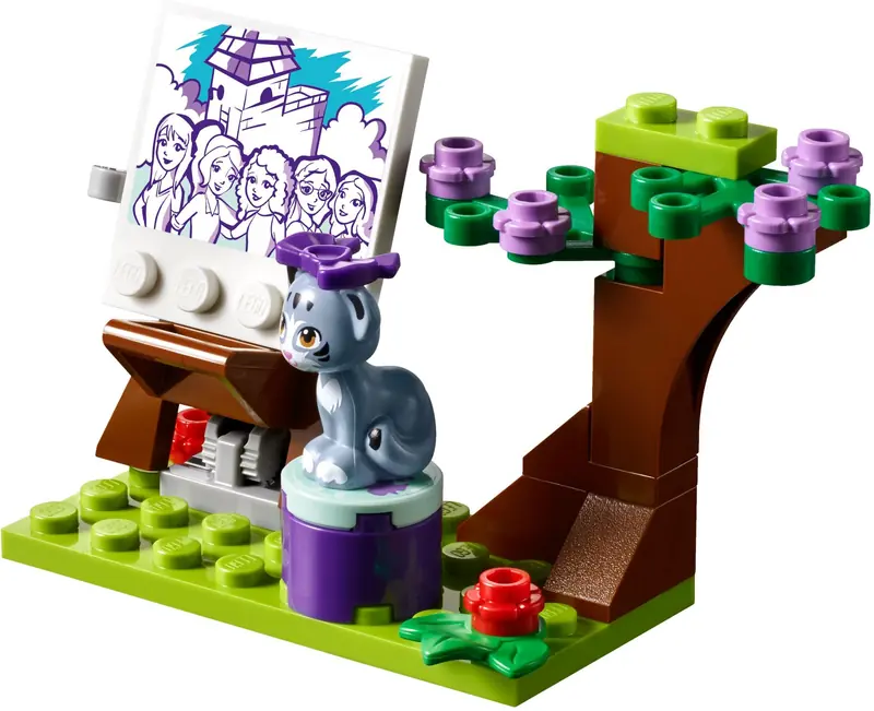 LEGO 41332 Stoisko z rysunkami Emmy zdjęcie 4