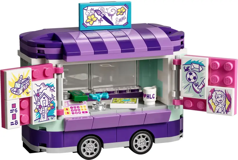LEGO 41332 Stoisko z rysunkami Emmy zdjęcie 5