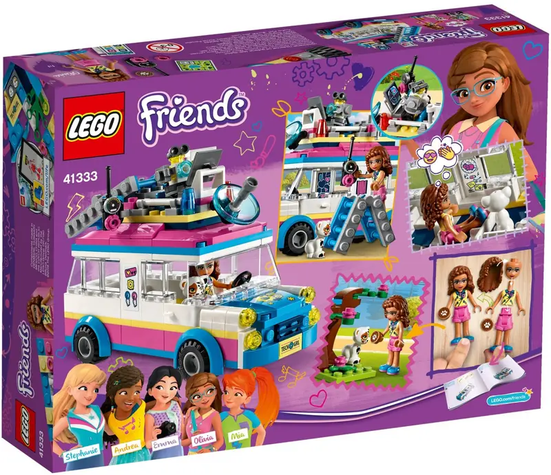 LEGO 41333 Furgonetka Olivii zdjęcie 4