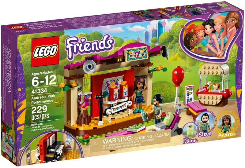 LEGO 41334 Pokaz Andrei w parku zdjęcie 2