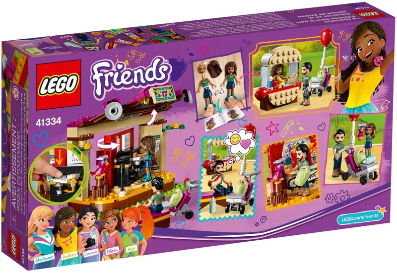 LEGO 41334 Pokaz Andrei w parku zdjęcie 4