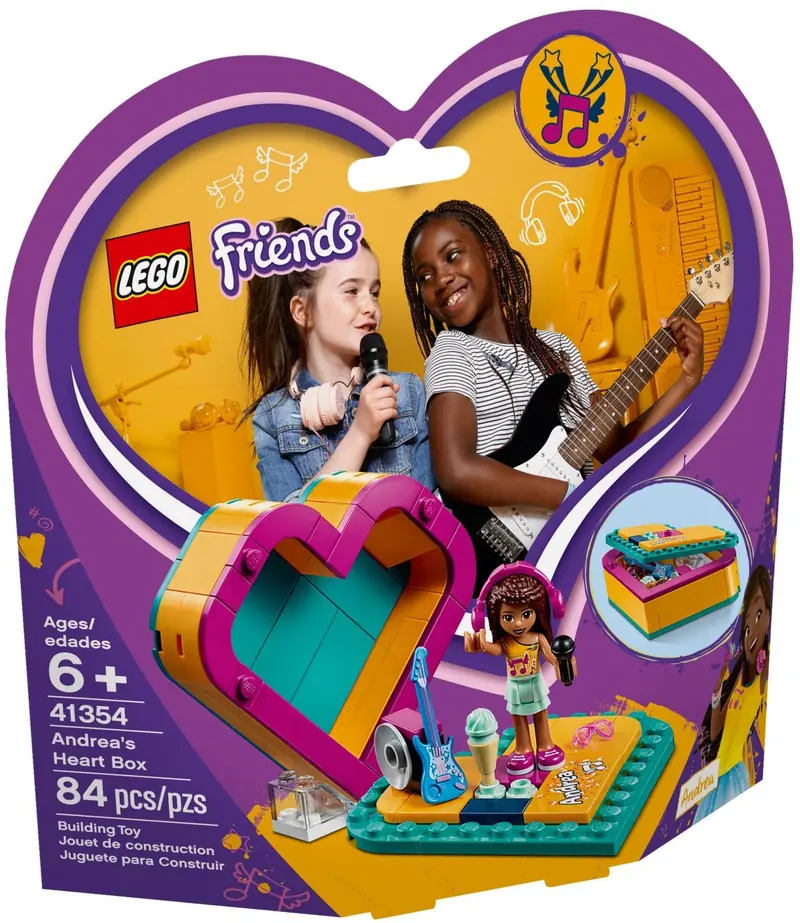 LEGO 41354 Pudełko w kształcie serca Andrei zdjęcie 2