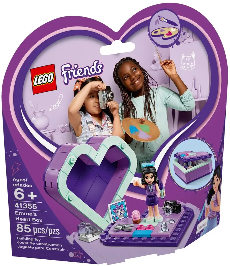 LEGO 41355 Pudełko w kształcie serca Emmy zdjęcie 2