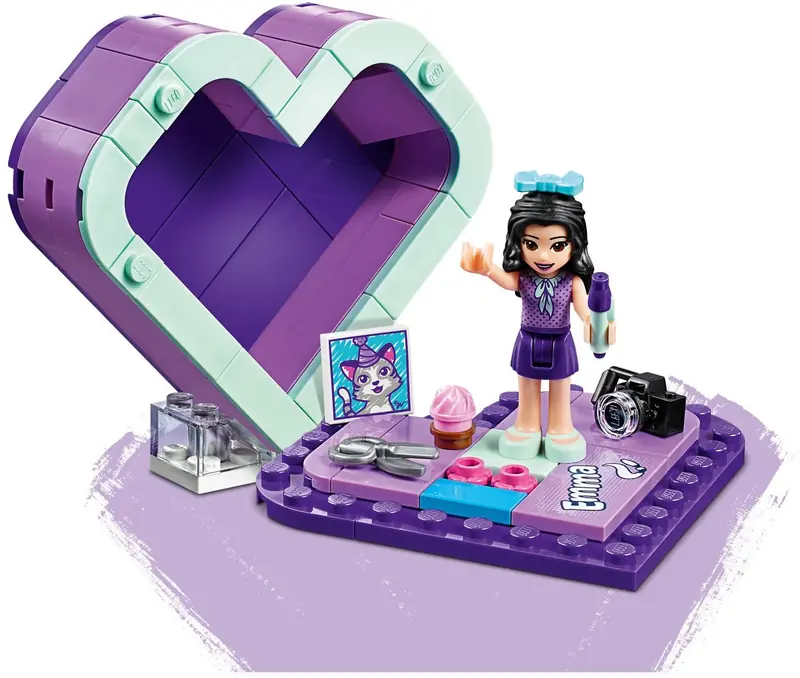 LEGO 41355 Pudełko w kształcie serca Emmy zdjęcie 3