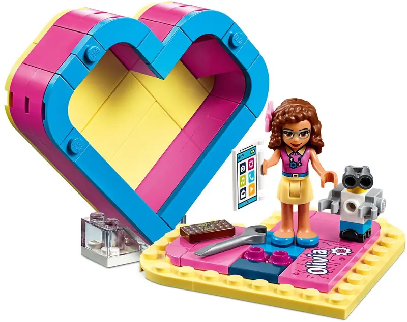 LEGO 41357 Pudełko w kształcie serca Olivii zdjęcie 3