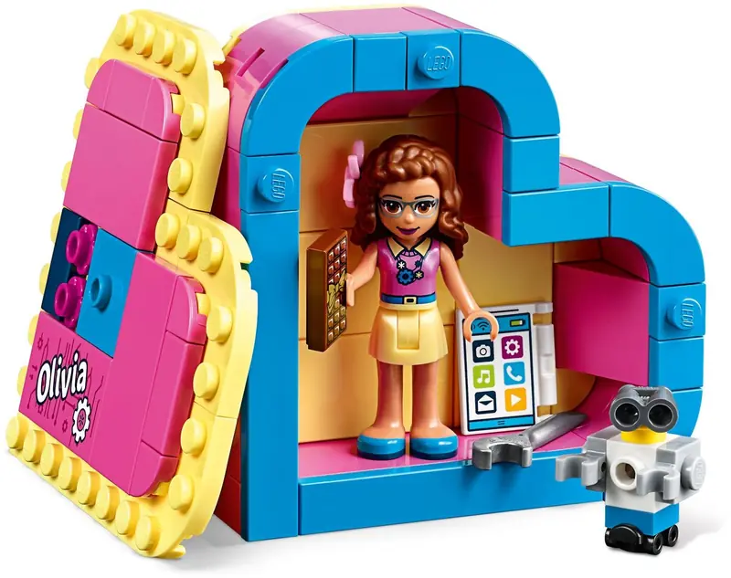 LEGO 41357 Pudełko w kształcie serca Olivii zdjęcie 4