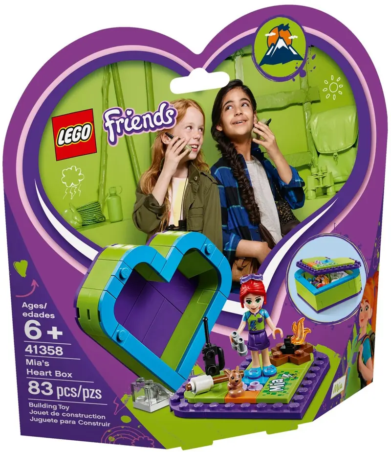 LEGO 41358 Pudełko w kształcie serca Mii zdjęcie 2