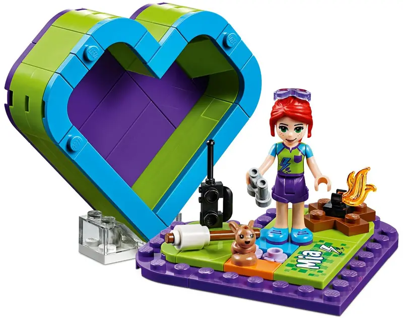 LEGO 41358 Pudełko w kształcie serca Mii zdjęcie 3