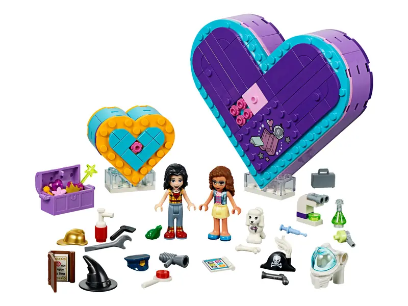 LEGO 41359 Pudełko w kształcie serca - zestaw przyjaźni