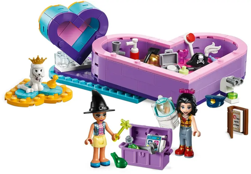 LEGO 41359 Pudełko w kształcie serca - zestaw przyjaźni zdjęcie 3