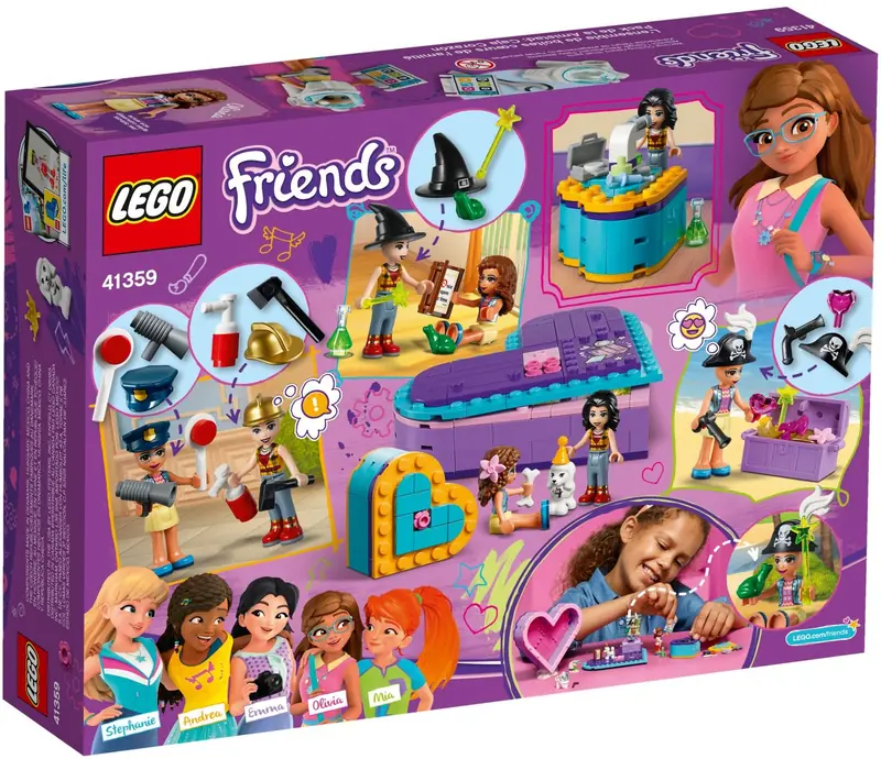 LEGO 41359 Pudełko w kształcie serca - zestaw przyjaźni zdjęcie 5