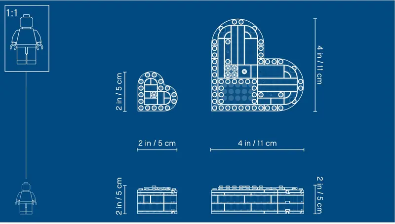 LEGO 41359 Pudełko w kształcie serca - zestaw przyjaźni zdjęcie 6