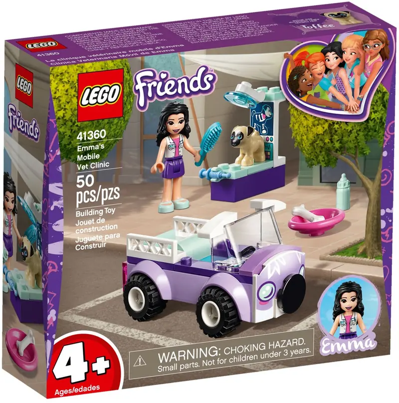 LEGO 41360 Mobilna klinika weterynaryjna Emmy zdjęcie 2