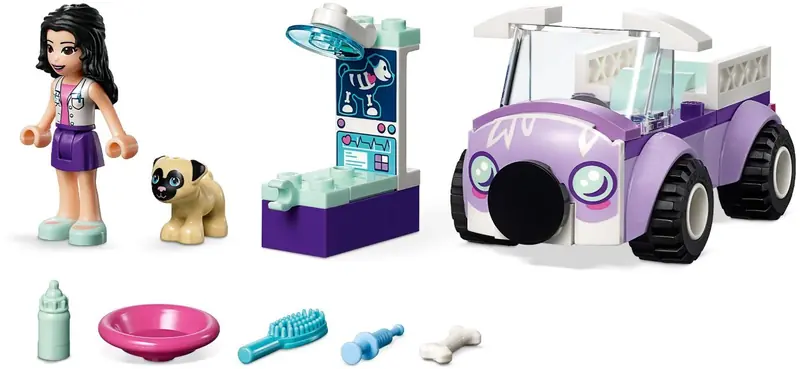 LEGO 41360 Mobilna klinika weterynaryjna Emmy zdjęcie 3