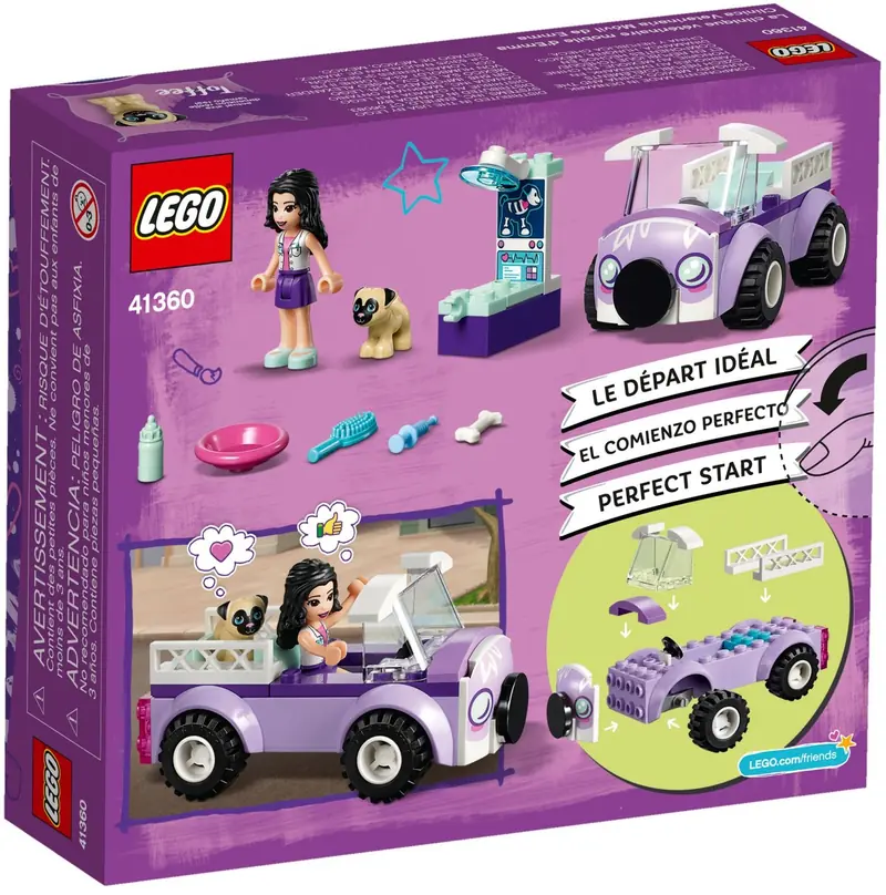 LEGO 41360 Mobilna klinika weterynaryjna Emmy zdjęcie 4