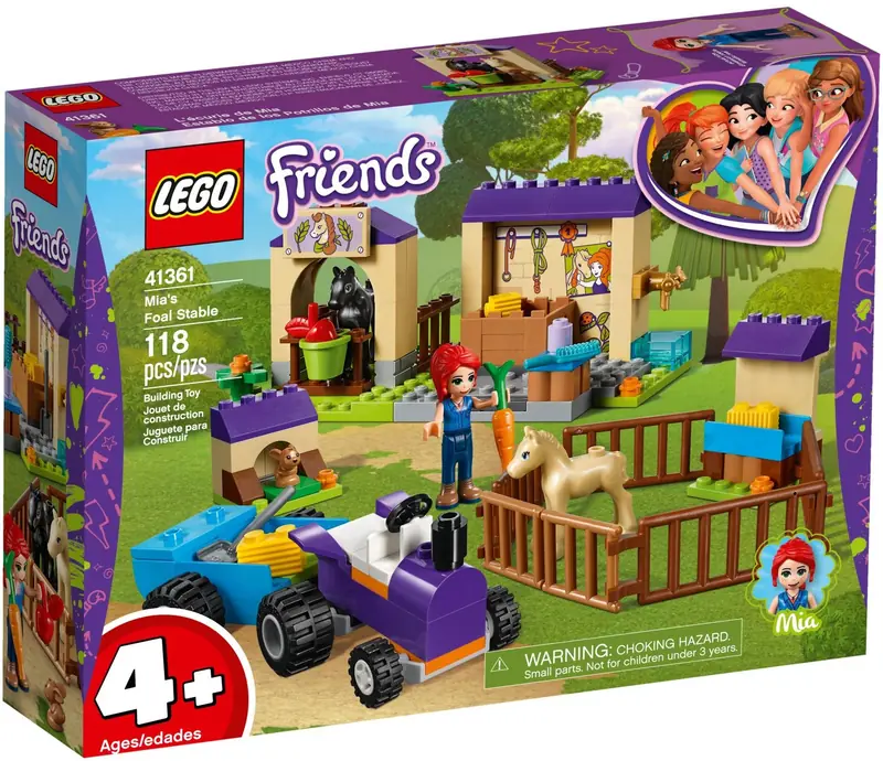 LEGO 41361 Stajnia ze źrebakami Mii zdjęcie 2