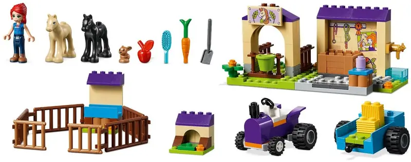 LEGO 41361 Stajnia ze źrebakami Mii zdjęcie 4