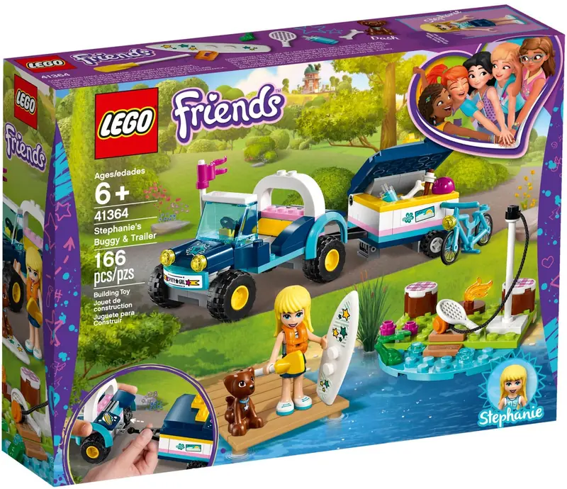 LEGO 41364 Łazik z przyczepką Stephanie zdjęcie 2