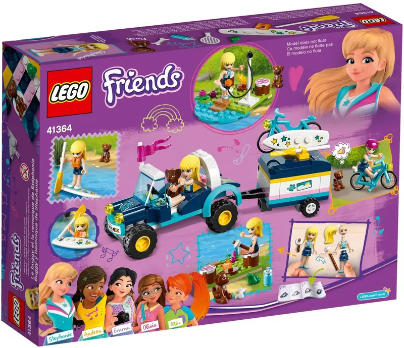 LEGO 41364 Łazik z przyczepką Stephanie zdjęcie 5