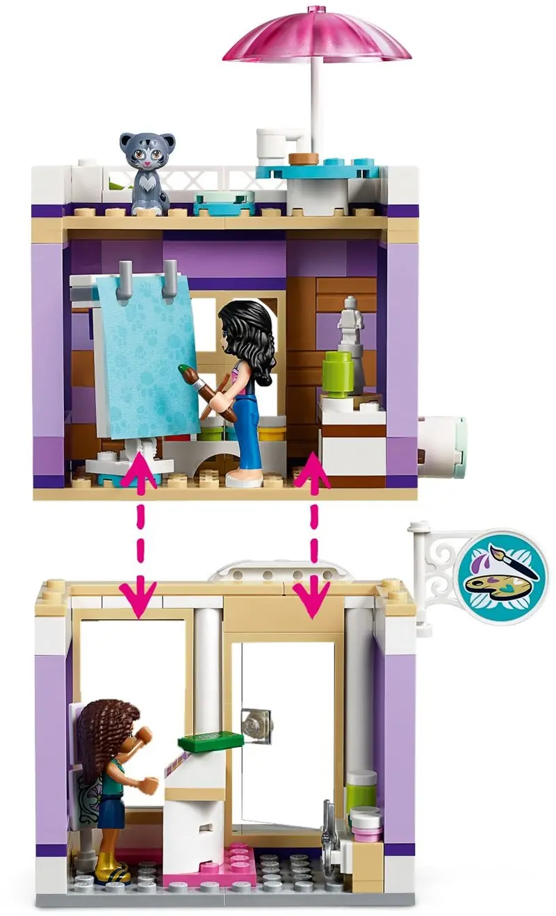 LEGO 41365 Atelier Emmy zdjęcie 4