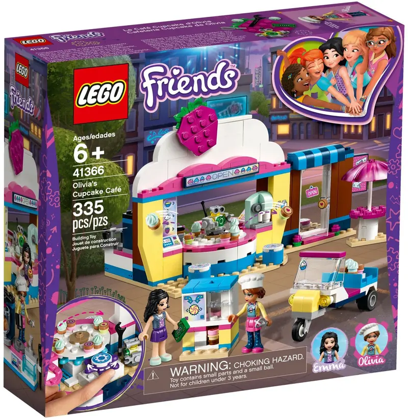 LEGO 41366 Cukiernia z babeczkami Olivii zdjęcie 2