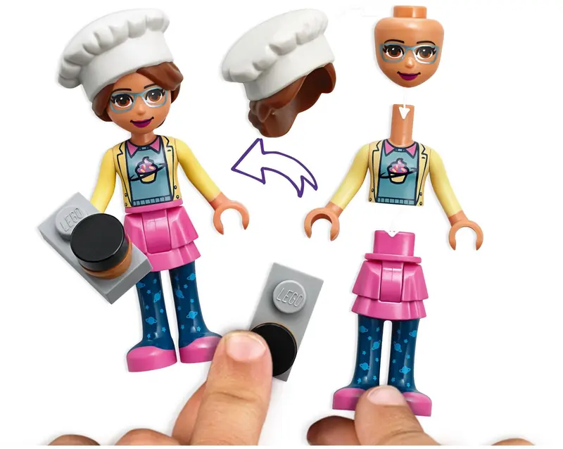 LEGO 41366 Cukiernia z babeczkami Olivii zdjęcie 5
