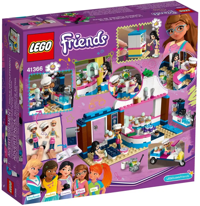 LEGO 41366 Cukiernia z babeczkami Olivii zdjęcie 8