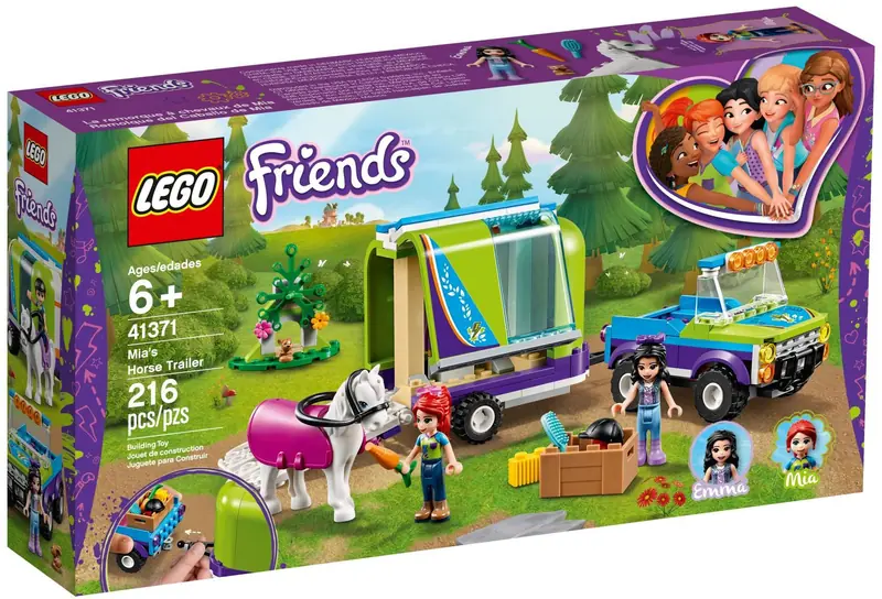 LEGO 41371 Przyczepa dla konia Mii zdjęcie 2