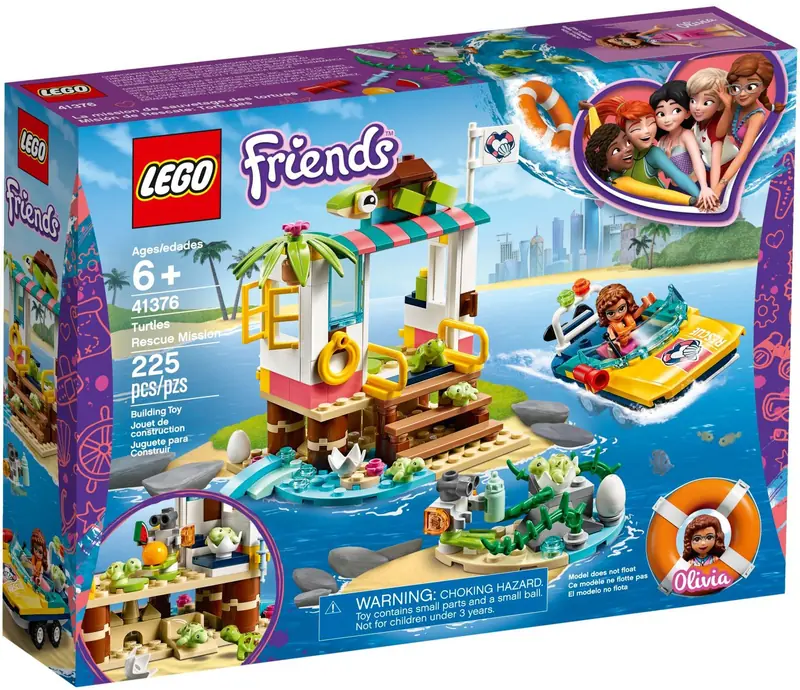 LEGO 41376 Na ratunek żółwiom zdjęcie 2