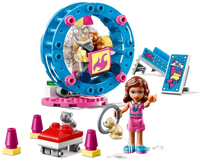 LEGO 41383 Plac zabaw dla chomików Olivii zdjęcie 3