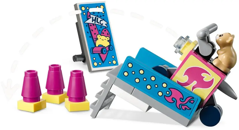LEGO 41383 Plac zabaw dla chomików Olivii zdjęcie 4