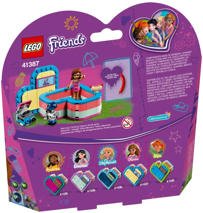LEGO 41387 Pudełko przyjaźni Olivii zdjęcie 3