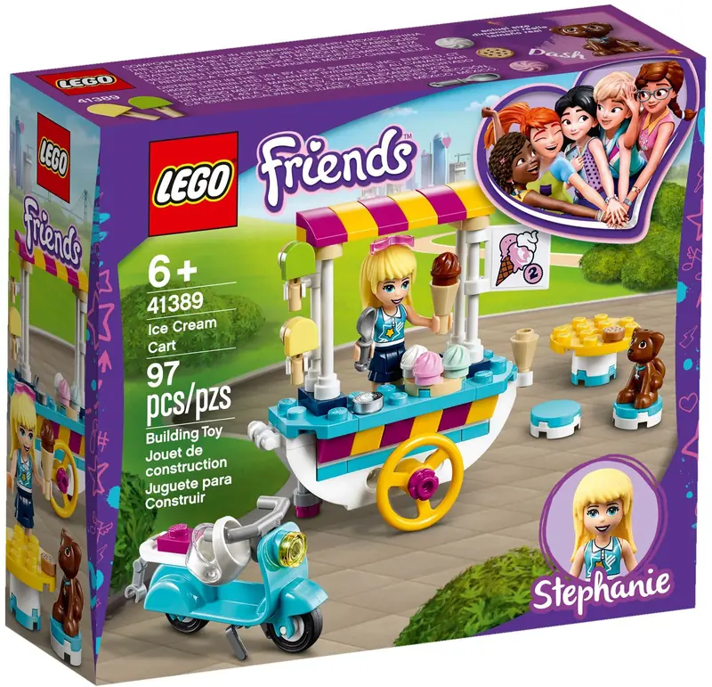 LEGO 41389 Wózek z lodami zdjęcie 2