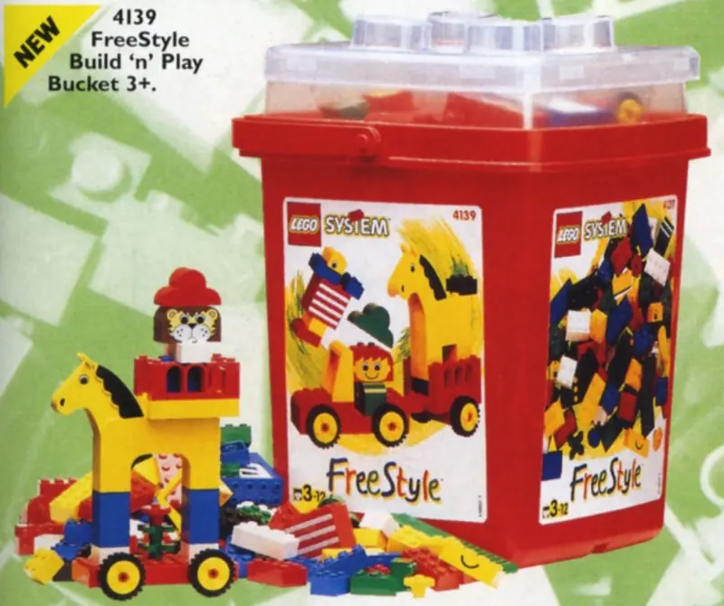 LEGO 4139 Freestyle Bucket