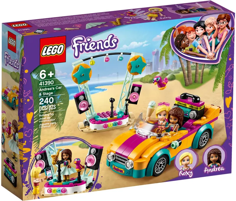 LEGO 41390 Samochód i scena Andrei zdjęcie 2
