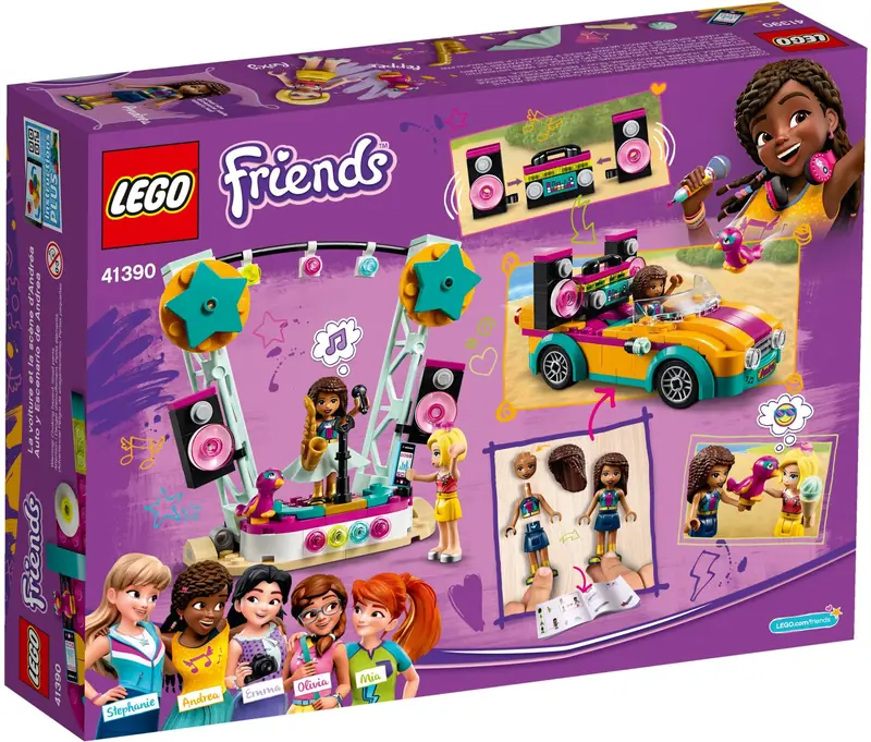 LEGO 41390 Samochód i scena Andrei zdjęcie 5